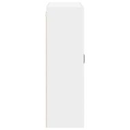 Кухненски шкаф Kalmar Лъскаво бяло 80 x 31 x 100 см