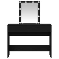 Тоалетка Черния дъб 100 x 40 x 130 см Инженерно дърво