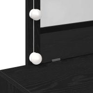 Тоалетка Черния дъб 100 x 40 x 120 см Инженерно дърво