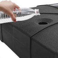 Основата на чадър с консола Черно 86 x 86 x 19 см