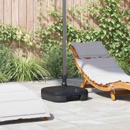 Основа за чадър Черно 45 x 45 x 29,5 см