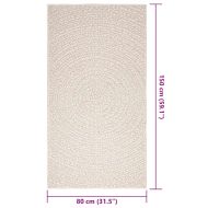 Килим "ZIZUR", 80x150 см, визия юта, за закрито и открито