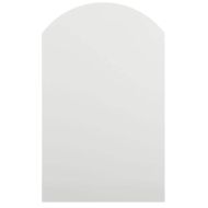 Огледало с LED лампи, 60x40 см, стъкло, арка