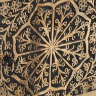 Маса за кафе, 100x54x40 см, мангово дърво масив