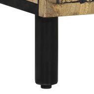 Шкаф за баня 62x33x58 см масивно мангово дърво