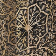 Страничен шкаф 60x33x75 см манго масивно дърво