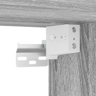 Комплект ТВ шкафове от 7 части, сив сонома, инженерно дърво