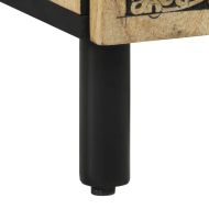 Нощно шкафче 50x33x60 см мангово дърво масив