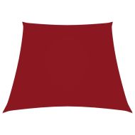 Платно-сенник, Оксфорд текстил, трапец, 2/4x3 м, червено