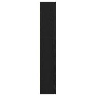 Рафт за книги Черния дъб 60 x 24 x 143 см Инженерно дърво