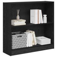 Рафт за книги Черния дъб 80 x 24 x 76 см Инженерно дърво