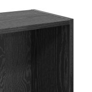 Рафт за книги Черния дъб 80 x 24 x 76 см Инженерно дърво