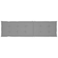 Градински шезлонг подложка за крака и възглавница акация масив