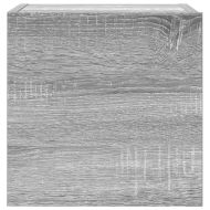 Комплект ТВ шкафове от 3 части, сив сонома, инженерно дърво