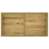 Повдигната леха, 196x100x50 см, импрегнирано борово дърво