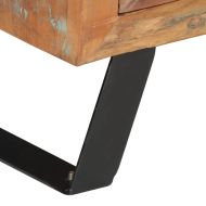 ТВ шкаф, 112x30x45 см, регенерирано дърво масив