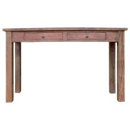 Конзолна маса, масивно махагоново дърво, 123x42x75 см