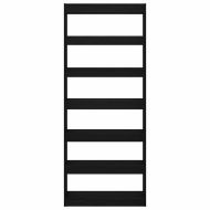 Шкаф за книги Черния дъб 80 x 30 x 198 см Инженерно дърво