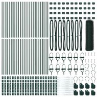 Стълб за ограда. Зелен