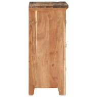 Страничен шкаф 55x33x75 см масивна акация