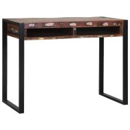 Тоалетка с рафт Многоцветен Масивна регенерирана дървесина