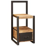 Стойка за дрехи Кафяво 40 x 40 x 90 cm Солидно мангово дърво