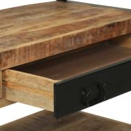 Кухненски стелаж Кафяв и черен 80 x 40 x 160 cm