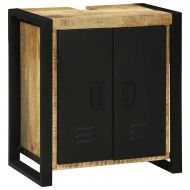 Шкаф за мивка Кафяво 55 x 35 x 60 см Солидно мангово дърво