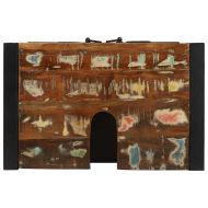 Шкаф за мивка Кафяво 55 x 35 x 60 см Солидно възстановено дърво