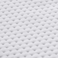 Топер за матрак Бяло 90 x 200 cm Жакардова тъкан