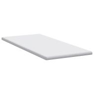 Топер за матрак Бяло 100 x 200 cm Жакардова тъкан