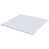 Топер за матрак от мемори пяна 200 x 200 cm Thick Меко Бяло