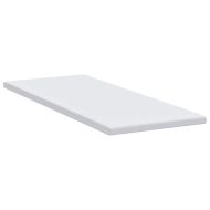 Топер за матрак Бяло 80 x 200 cm Жакардова тъкан