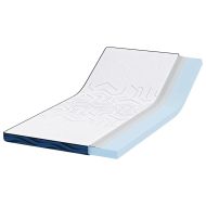 Топер за матрак Бяло 120 x 200 cm Жакардова материя