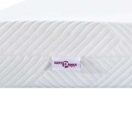 Топер за матрак Бяло 100 x 200 cm Жакардова материя