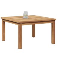 Масичка за кафе Кафяво 60 x 60 x 36 cm Солидно тиково дърво