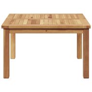 Масичка за кафе Кафяво 60 x 60 x 36 cm Солидно тиково дърво