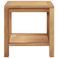 Масичка за кафе Кафяво 45 x 45 x 45 cm Солидно тиково дърво