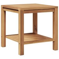 Масичка за кафе Кафяво 45 x 45 x 45 cm Солидно тиково дърво