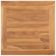 Масичка за кафе Кафяво 45 x 45 x 45 cm Солидно тиково дърво