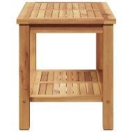 Масичка за кафе Кафяво 70 x 40 x 45 см Солидно тиково дърво