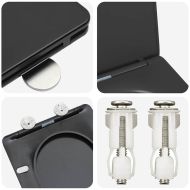 Тоалетна седалка Черно 47 x 36 x 3,4 см Дуропласт