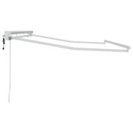 Рамка за сенник Регулирума Бял 3,5 x 2 m Стомана