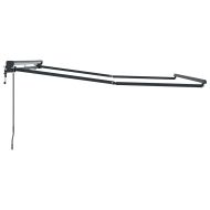 Рамка за сенник Регулирума Антрацит 3 x 2,5 m Стомана