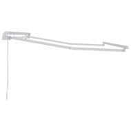 Рамка за сенник Бяло 3,5 x 2 m Метал