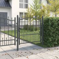 Оградна врата с шипове EMMEN 100 x 100 cm