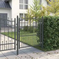 Оградна врата с шипове EMMEN 125 x 100 см