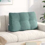 Възглавница за гръб Морско зелено 80 x 24 x 50 см Кадифе