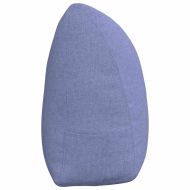 Възглавница за гръб Дънково син 160 x 24 x 50 см текстил