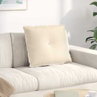 Възглавница за гръб Крем 60 x 50 cm Кордюрова тъкан